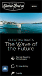 Mobile Screenshot of electricboats.ca